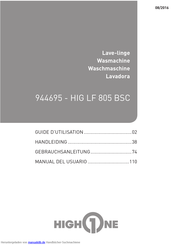 HIGHONE HIG LF 805 BSC Gebrauchsanleitung