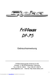 Steba DF-75 Gebrauchsanweisung