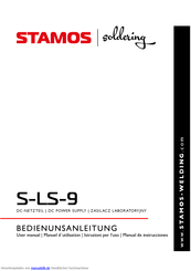 STAMOS soldering 6108 S-LS-9 Bedienungsanleitung