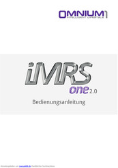 Swiss Bionic Omnium1 iMRS one Bedienungsanleitung