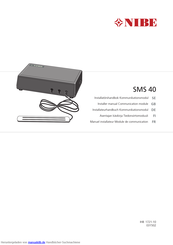 Nibe SMS 40 Installateurhandbuch