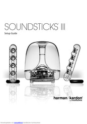 Harman harman/kardon SOUNDSTICKS III Bedienungsanleitung