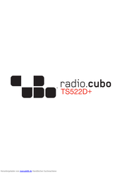 RADIO.CUBO TS522D+ Bedienungsanleitung