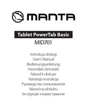 Manta PowerTab Basic MID701 Bedienungsanleitung