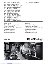 De Dietrich DHD789X Betriebsanleitung