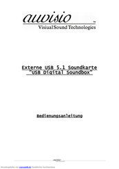 auvisio USB Digital Soundbox Bedienungsanleitung