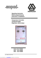 ISOPAD ICon-T26000 series Bedienungsanweisung