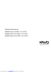 KaVo SMARTmatic S10 Gebrauchsanweisung