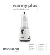 miniland baby warmy plus Bedienungsanleitung