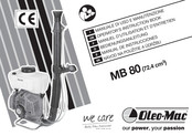 Oleo-Mac MB 80 Bedienungsanleitung