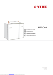 Nibe HPAC 40 Installateurhandbuch