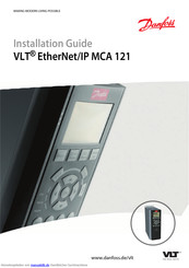 Danfoss VLT MCA 121 EtherNet/IP Installationsanleitung