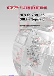 Hydac OLS 10 Serie Betriebs- Und Wartungsanleitung