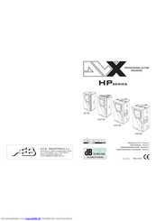 DVX D12 HP Bedienungsanleitung