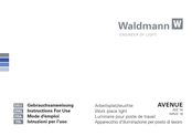 Waldmann MAVE 18 AVENUE Gebrauchsanweisung