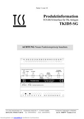 TCS TKID5-SG Produktinformation