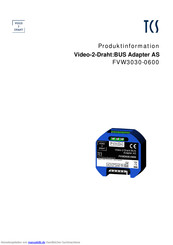 TCS FVW3030-0600 Produktinformation