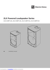 Electro-Voice ZLX-12BT Installationsanleitung