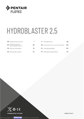 Pentair HYDROBLASTER 2.5 Bedienungs- Und Wartungsanleitung