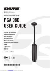 Shure PGA 98D Bedienungsanleitung