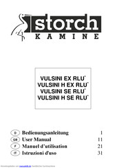 Storch VULSINI EX RLU-Serie Bedienungsanleitung