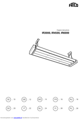 Frico IR6000 Bedienungsanleitung