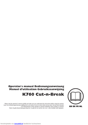 Husqvarna K760 Cut-n-Break Bedienungsanweisung
