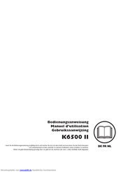 Husqvarna K6500 II Chain Bedienungsanweisung