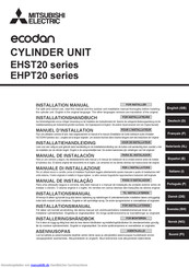 Mitsubishi Electric ecodan EHST20C- YM9HB Installationshandbuch