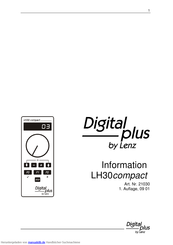 Lenz Digital plus LH30compact Betriebsanleitung