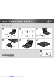 Fujitsu LIFEBOOK P770 Schnellstartanleitung