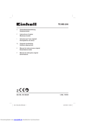 EINHELL 44.128.20 Originalbetriebsanleitung