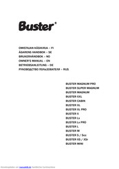 buster XL PRO Betriebsanleitung