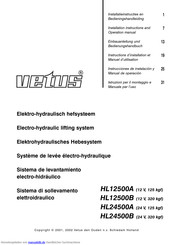Vetus HL24500A Einbauanleitung