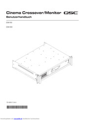 QSC DCM 300 Benutzerhandbuch