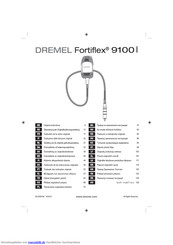 Dremel Fortiflex 9100 series Übersetzung Der Originalbedienungsanleitung