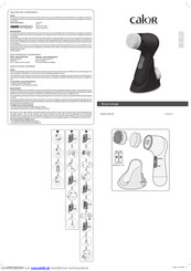 Calor Brosse visage Gebrauchsanweisung