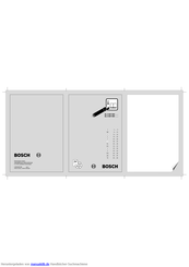 Bosch 0 607 954 series Bedienungsanleitung