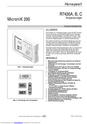 Honeywell MicroniK 200 R7426A Produktinformation