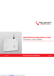 Telenot comXline 1104 Technische Beschreibung