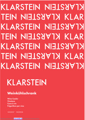 Klarstein 10032037 Handbuch
