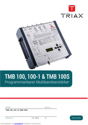Triax TMB 100S Bedienungsanleitung
