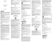 Sony LF-S50G Referenz-Anleitung