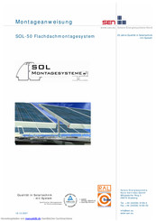 Sen SOL-50 Montageanweisung