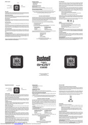 Bushnell NEO Ghost Bedienungsanleitung