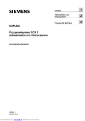 Siemens SIMATIC PCS 7 Inbetriebnahmehandbuch