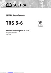 GESTRA TRS 5-6 Betriebsanleitung