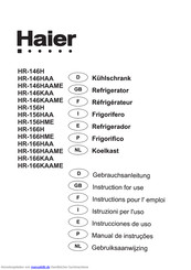 Haier HR-166HME Gebrauchsanleitung