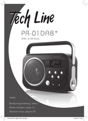 Tech Line PR-01DAB+ Bedienungsanleitung