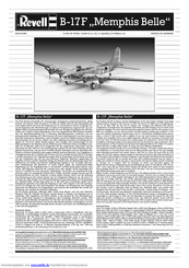 REVELL B-17F Memphis Belle Bedienungsanleitung